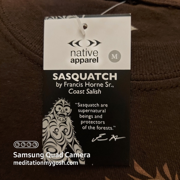 American Apparel Medium Sasquatch T-shirt - Picture 7 of 8